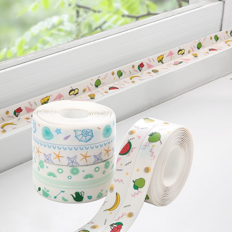CUỘN BĂNG KEO DÁN MÉP TƯỜNG CHỐNG THẤM HOẠ TIẾT