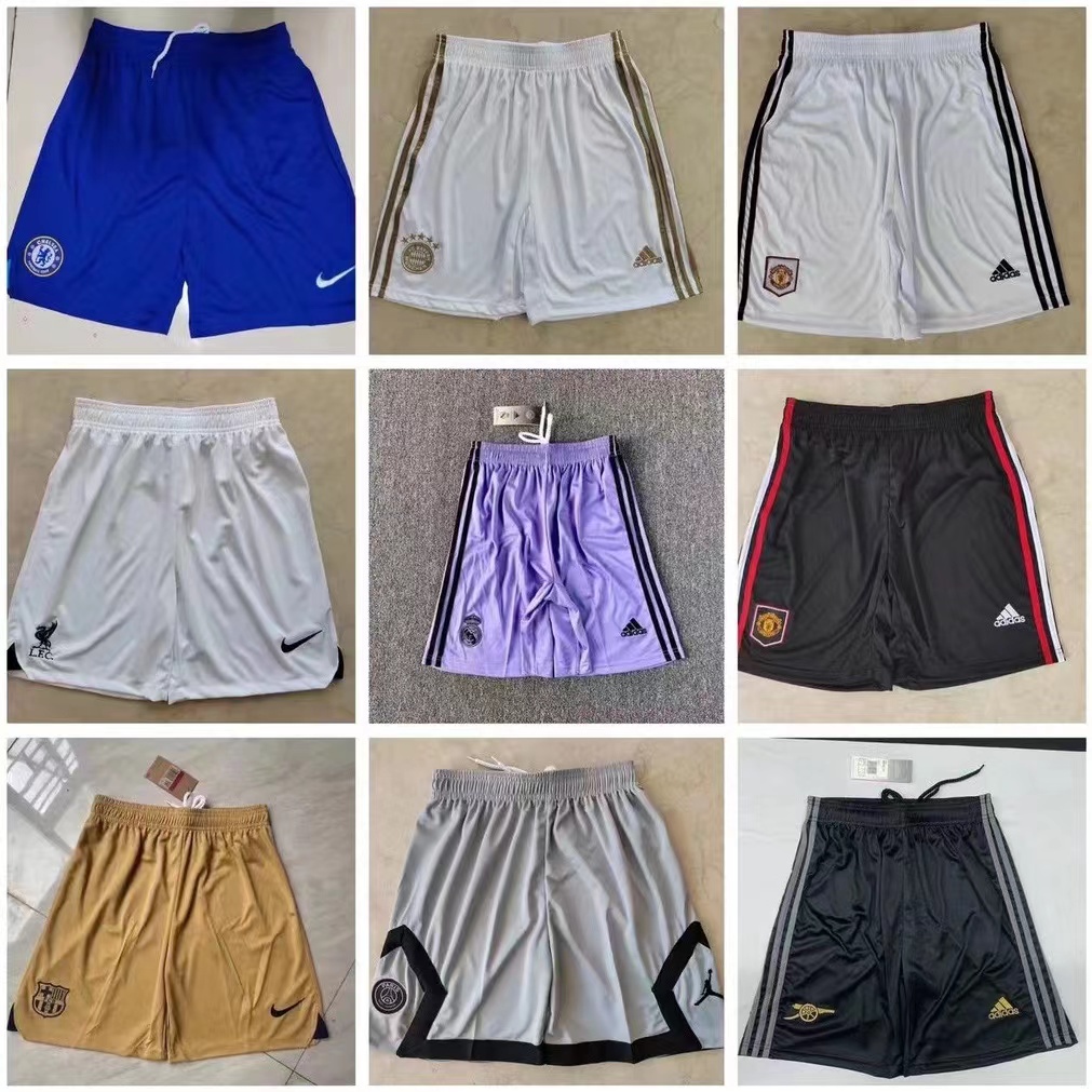 Quần Short Tuyển Đá Banh Câu Lạc Bộ Arsenal Chelsea Manchester United 2022-23 Size S-2XL