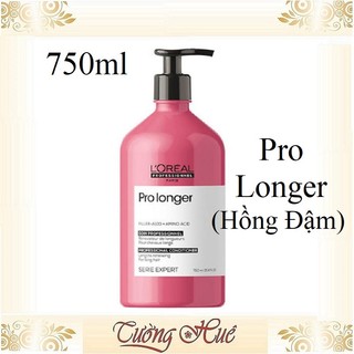 Dầu Xả Ngừa Đứt Gãy, Chắc Khỏe Tóc LORÉAL Serie Expert Pro Longer Conditioner - 750ml ( Hồng Đậm )