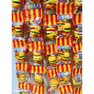 Túi 60 gói kẹo dẻo thái lan vị trái cây burger gummy candy