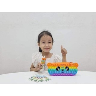 Hộp đựng bút pop it cho bé tiểu học