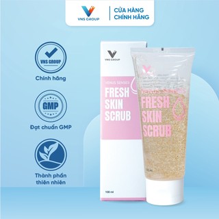 Gel tẩy tế bào chết Venus Senses Fresh Skin Scrub VNS Group dưỡng ẩm dịu nhẹ 100ml