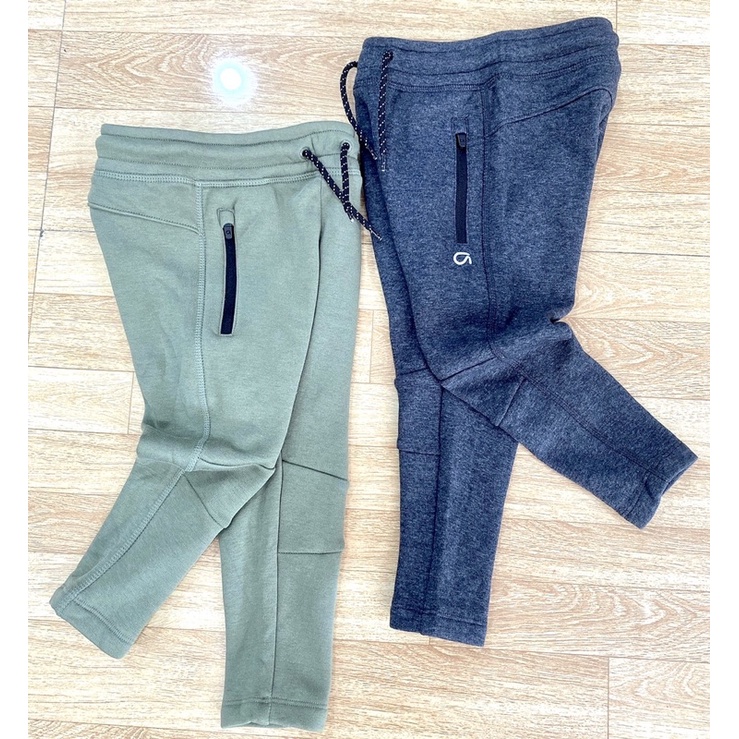 Quần nỉ cotton dầy dặn xuất dư xịn túi thật cho bé trai 3 tháng đến 5 tuổi.