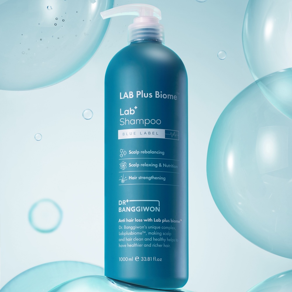 Dr.Banggiwon Lab plus Biome Blue Label Shampoo 1000ml / Scalp Deep Cleansing Anti Hair Loss Shampoo
