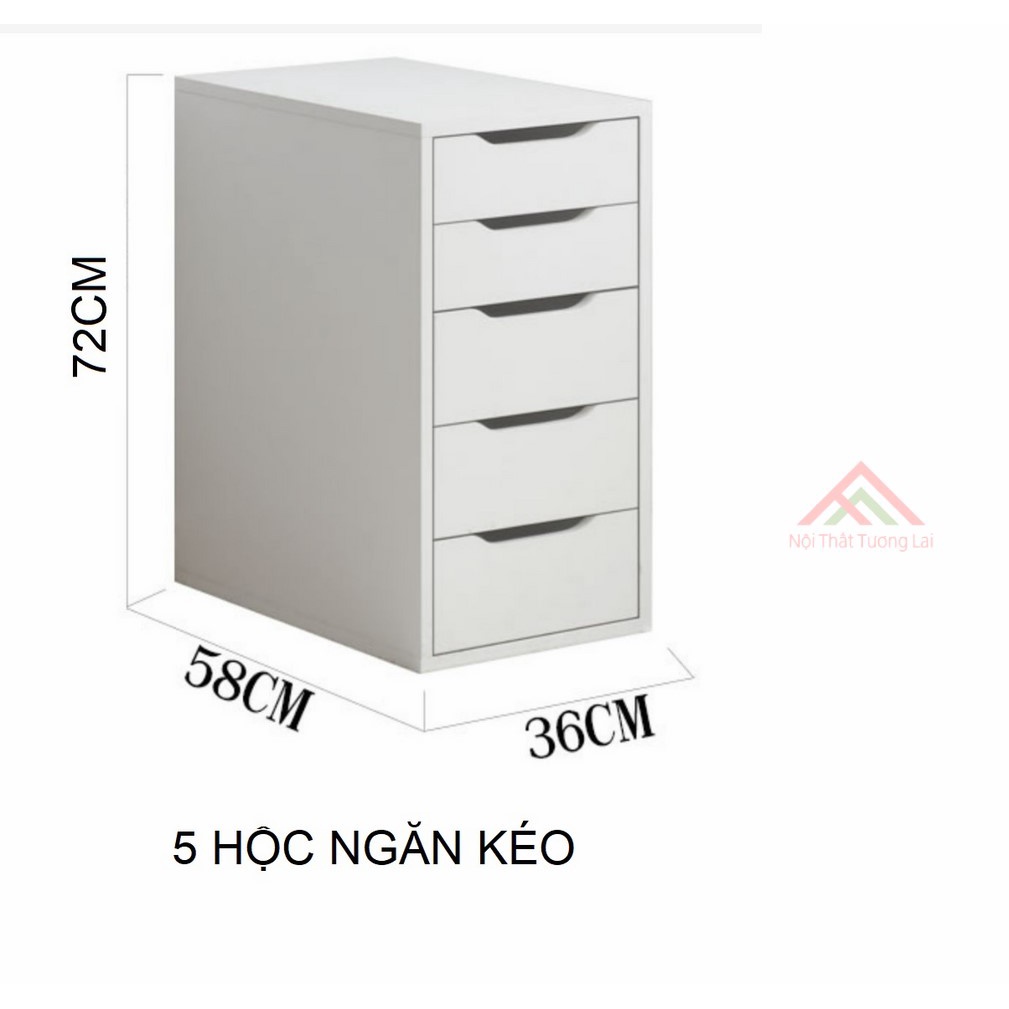 Hộc tủ ngăn kéo dành cho bàn Ikea nhiều kích thước