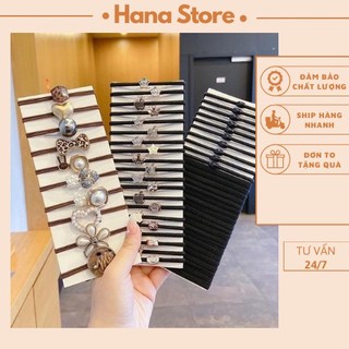 Set 60 dây buộc tóc, chun buộc tóc Hàn Quốc nhiều mẫu siêu xinh_LAYANA STORE