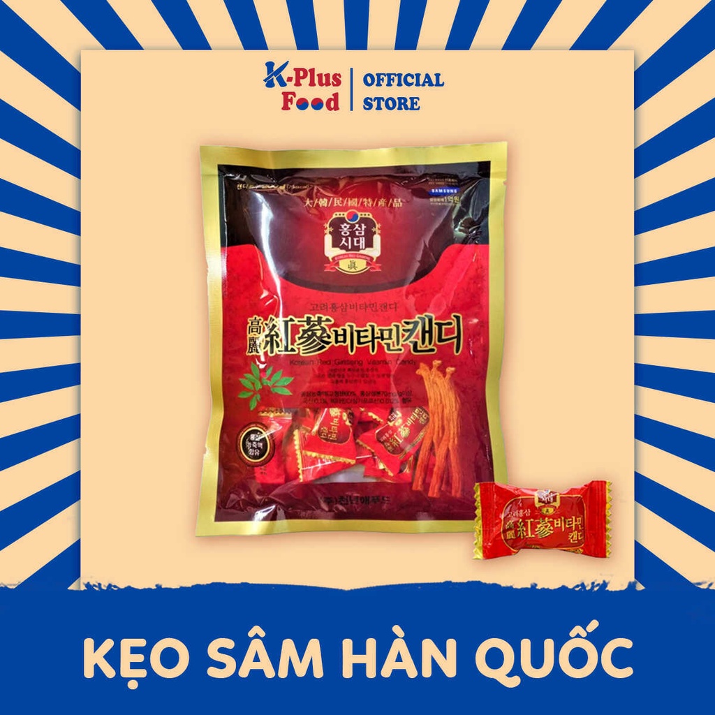 Kẹo ngậm Hồng Sâm Hàn Quốc gói 200g - K60021