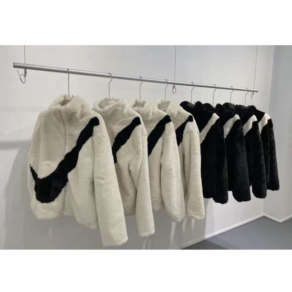 Áo Khoác Lông Nike ,Áo Lông Cừu Không Mũ Chính Hãng Cao Cấp Hàng Dày Dặn Không Xù Lông Cực Hot