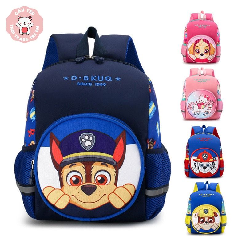 Balo đi học mẫu giáo, mầm non cho bé trai bé gái siêu nhẹ ngựa pony công chúa khủng long người nhiện Gấu yêu shop