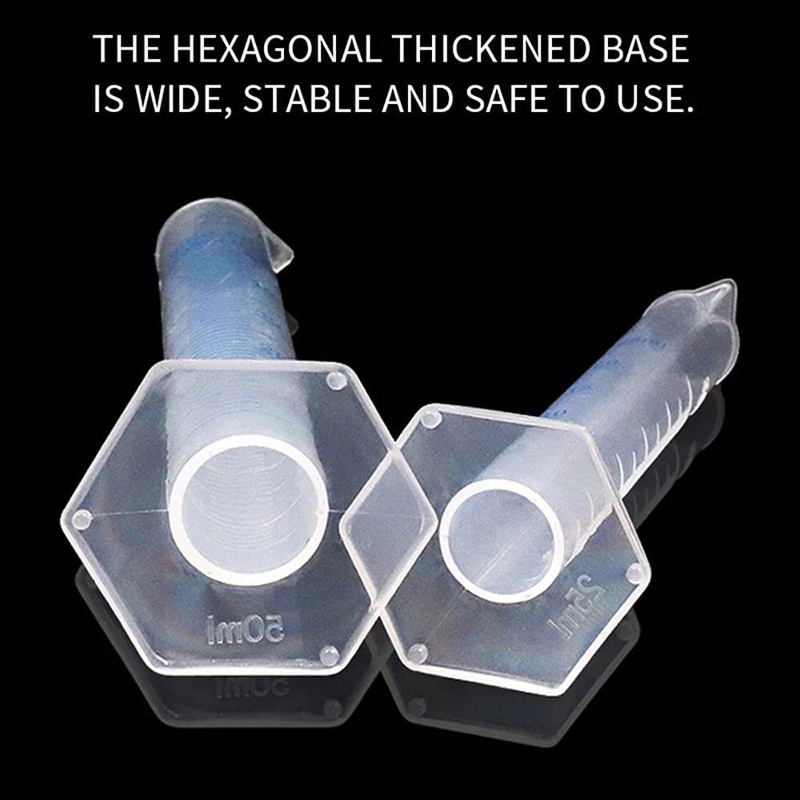 Công cụ ống chia độ bằng nhựa xi lanh đo lường cho phòng thí nghiệm