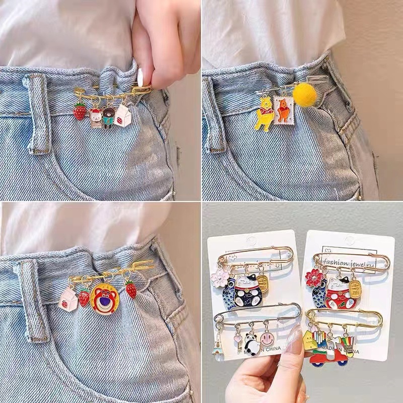 Trâm Cài Áo Hình Bánh Kem / Hành Tinh Hoạt Hình Bằng Kim Loại Thời Trang Ngọt Ngào