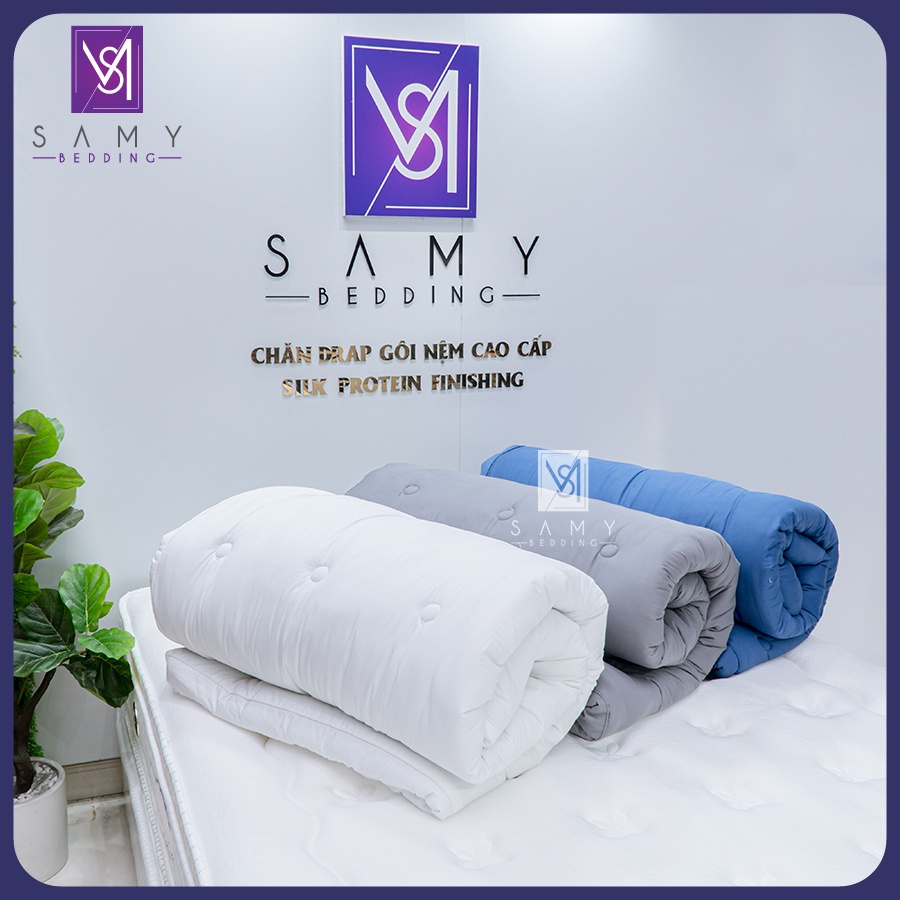 Topper Nệm Dày Đa Năng Luxury 9 SAMY BEDDING Cao Cấp Mềm Mại Mát Mịn