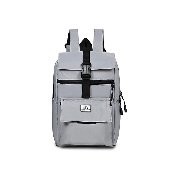 (Màu sắc: Xám đậm, Kích cỡ: 35x25x13 cm) Balo Mini SAIGON SWAGGER Nhiều Ngăn, Ngăn Chống Sốc Laptop 12inch