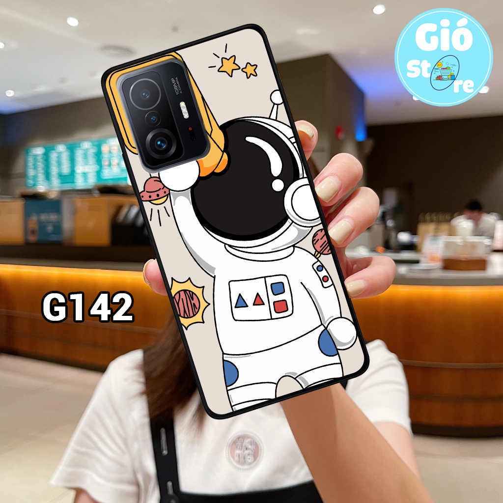 Ốp lưng XIAOMI 11T 5G/ 11T PRO 5G - Ốp điện thoại XIAOMI in hình vũ trụ, phi hành gia,lưng nhựa cứng viền dẻo