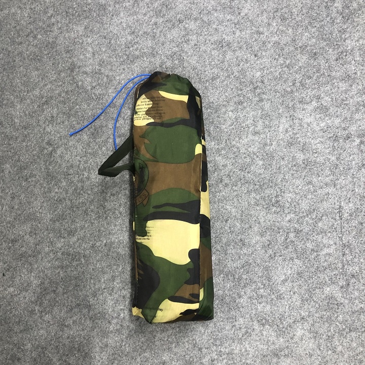 Võng dù rằn ri có màn chưa lót bông gòn+3m dây dù