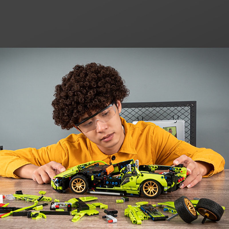 Xe Hơi Lamborghini Si N FKP 37 MOC Technic MOC 8600 Tỉ Lệ 1: 14