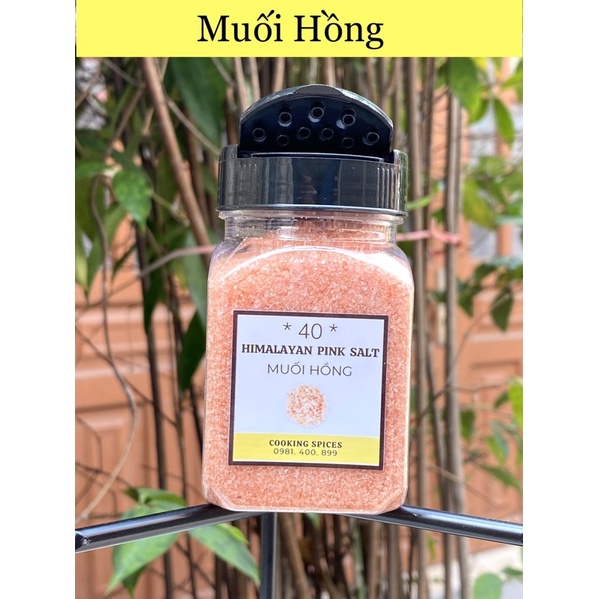 [ Hũ 120ml ] Muối Hồng Himalaya Nhập ( Dạng Mịn )