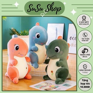 Thú gấu nhồi Bông, gối ôm hình Khủng Long Ngồi Mini, gối ôm quà tặng siêu đáng yêu dễ thương-tubansusu