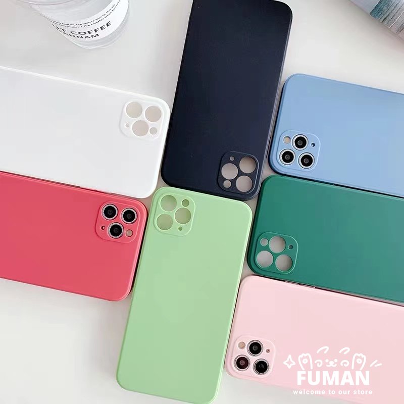 Ốp Điện Thoại TPU Dẻo Viền Vuông Màu Macaron Cho OPPO Reno 7 Pro SE K10 Pro F1 F3 Plus R9s