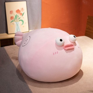 Gối ôm nhồi bông hình bánh bao / cá mập dễ thương cho bé gái