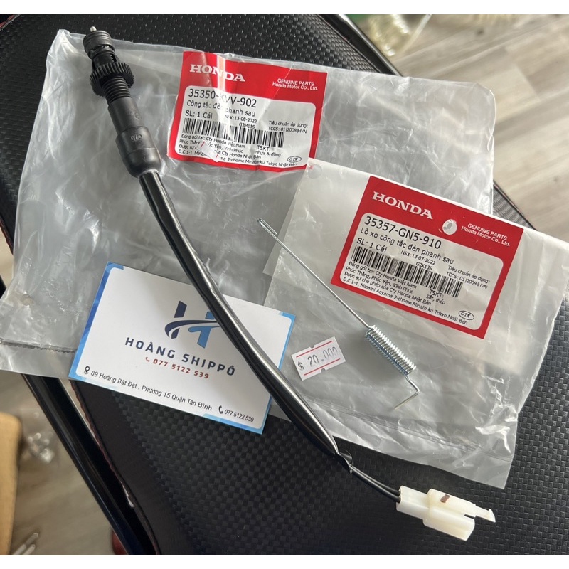 Công tắc đèn phanh sau wave dream chính hãng