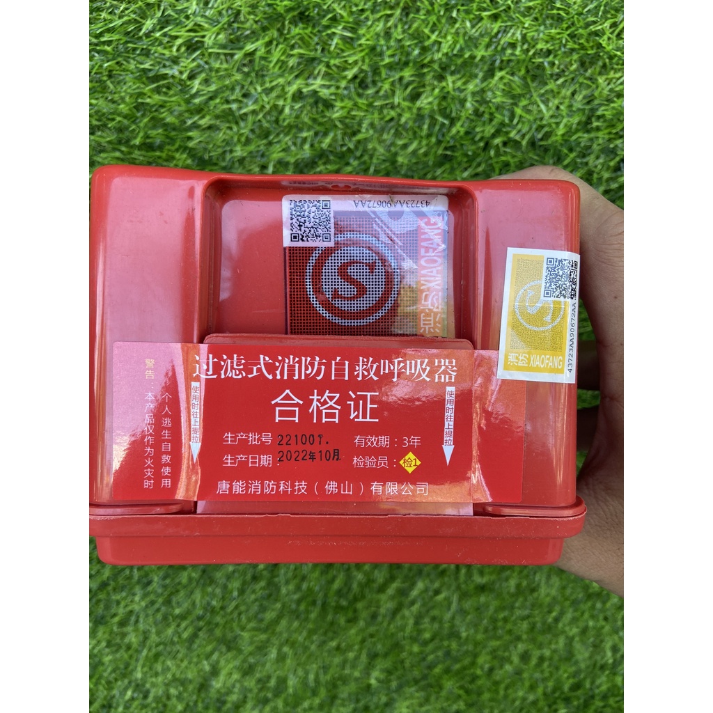 Mặt nạ chống khói độc TZL30 Hàng chính hãng - Mặt nạ thoát hiểm - Phòng ngạt khói