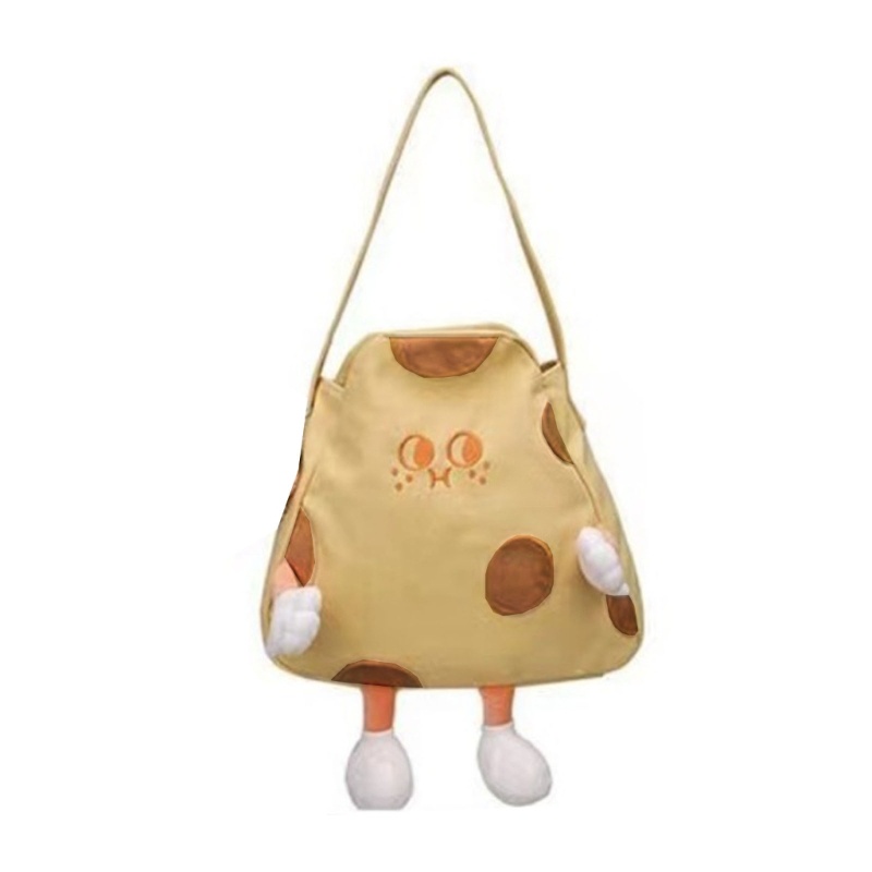 Yoioi Ví Nữ &amp; Túi Xách Cầm Tay Hình Phô Mai Hoạt Hình Cá Tính