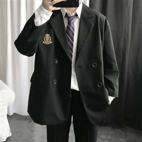 Áo blazer nam hàn quốc vintage unisex bigsize áo khoác  Bộ Đồng Phục Học Sinh Phong Cách Hàn Quốc Mới Cho Nam