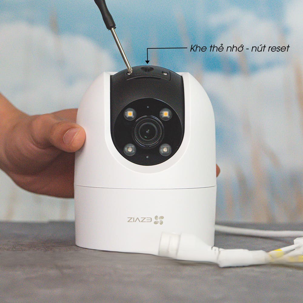 Camera wifi Ezviz ngoài trời H8C 3MP 4MP 2K+ màu ban đêm, quay 360, đàm thoại