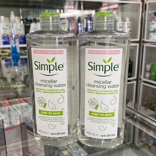 Nước Tẩy Trang Simple Micellar Cleansing Water 400ml
