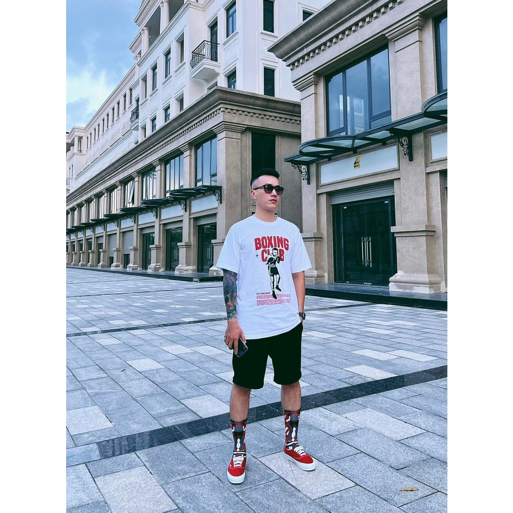Áo thun Amand Boxing Club T-Shirt - White