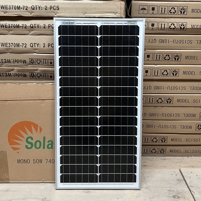 Pin năng lượng mặt trời mono 50w Solarcity - hàng chính hãng