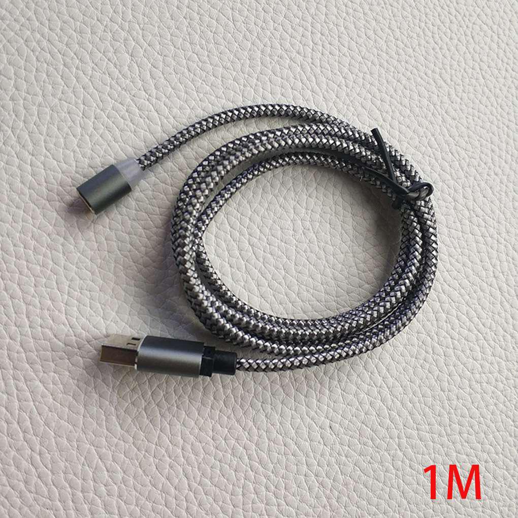 Dây Cáp Sạc USB Loại C 2 Trong 1 Có Đèn LED Chống Bụi 2 Trong 1 Cho Android + Type-C 1A