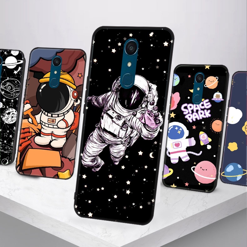 Ốp Điện Thoại tpu Dẻo Họa Tiết Hoạt Hình Phi Hành Gia Dễ Thương Cho lg q9 lg q9 q 9 lgq9