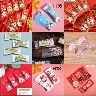 Túi kẹo nougat TẾT 2023 nhiều mẫu tùy chọn