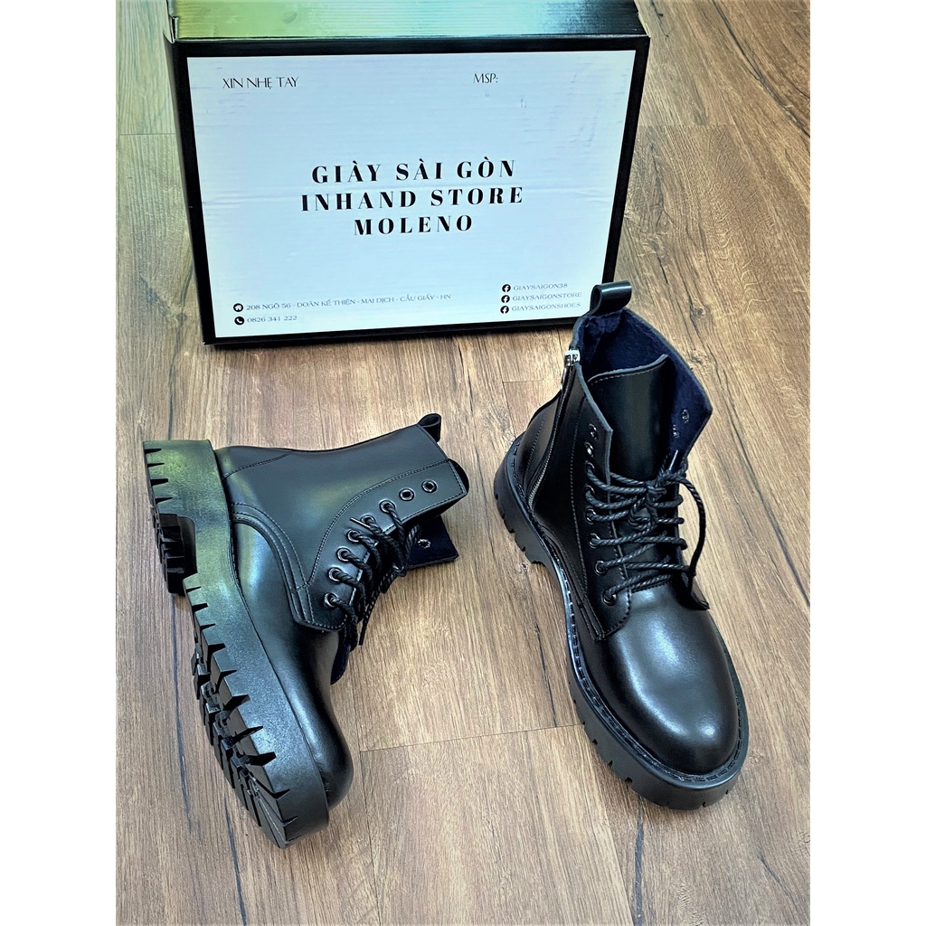 Giày Combat boots nam