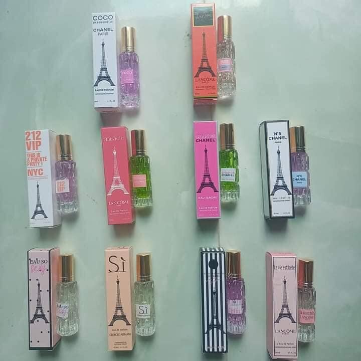 SET NƯỚC HOA TEST MINI 20 CHAI 20 MÙI 20 HÃNG KHÁC NHAU