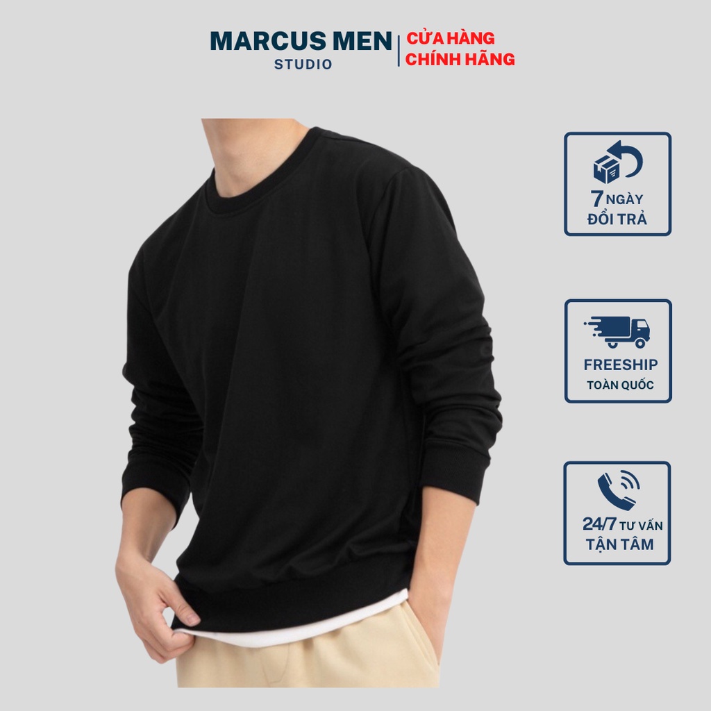 Áo Sweater Nam Nữ Phối Layer 2 Lớp Basic Chất Da Cá Hàn Cao Cấp