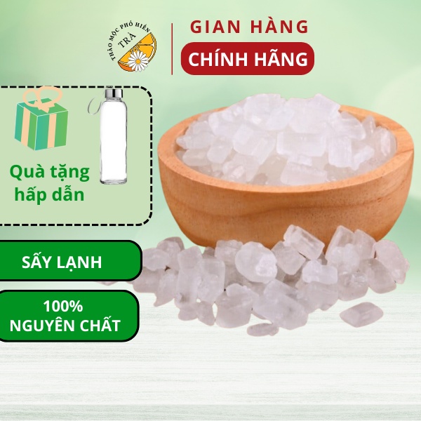 Đường Phèn Trắng Tinh Luyện Loại Thượng Hạng Đường Phèn Kết Tinh Tự Nhiên Nấu Chè Chưng Yến Pha Trà