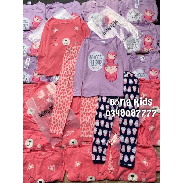 Bộ Thu Borip Bé Gái In Hình(quần giao ngẫu nhiên)