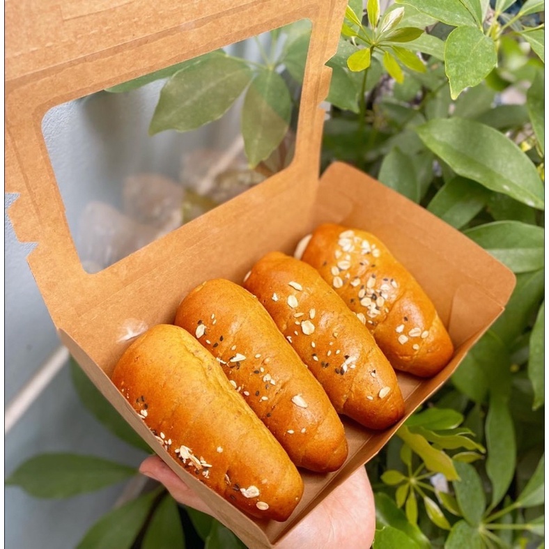 Bánh Mì Nguyên Cám Sâu Sữa Chua Phomai Eatclean Dành Cho Người Ăn Kiêng