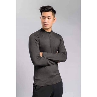 Áo giữ nhiệt thể thao nam chất liệu thun lạnh cao cấp giữ nhiệt giữ ấm co giãn 2 chiều