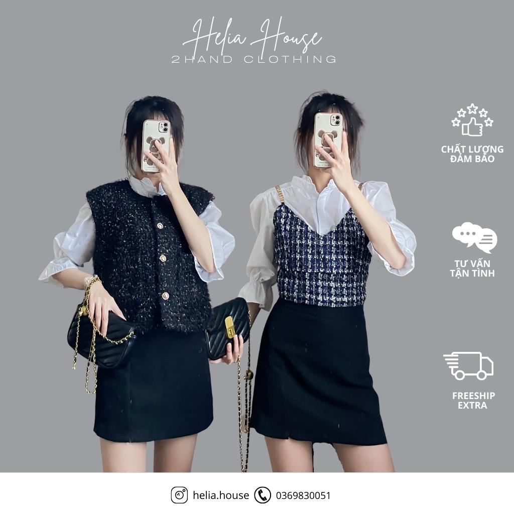 [ MỚI VỀ ] Khoác tweed 2hand si tuyển Hàn Nhật - Helia House