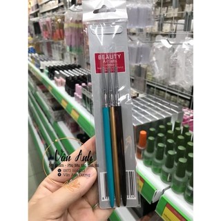 Bộ cọ vẽ nét 3 cây - bộ cọ 3 cây - set cọ nét dành cho Nai