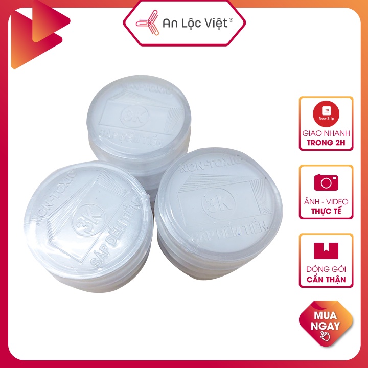 Sáp đếm tiền - Nhiều màu sắc - Mùi thơm dễ chịu, không như các loại mút thấm nước phải vệ sinh thường xuyên.