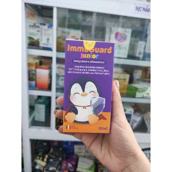Tăng đề kháng + men vi sinh IMMUGUARD JUNIOR cho bé