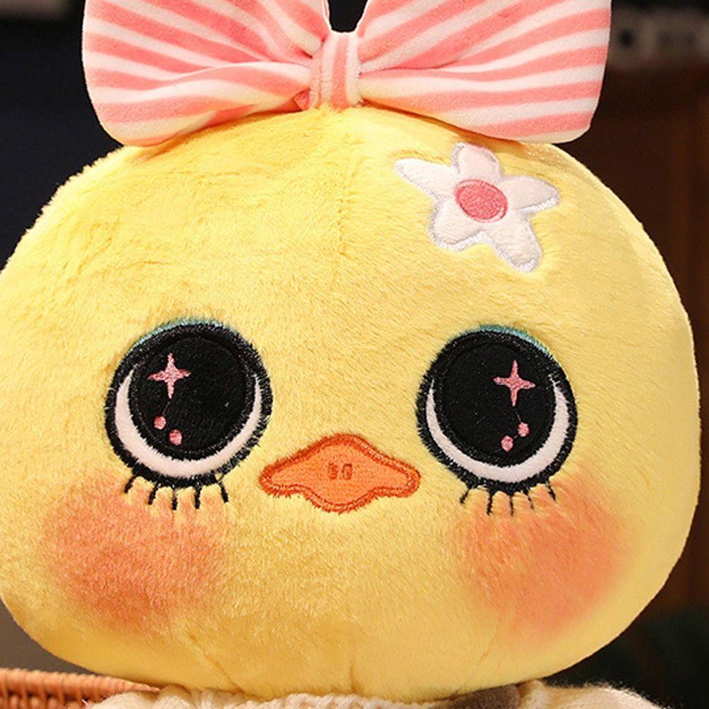 ANEMONE Chú Vịt Nhồi Bông Mềm Mại Đáng Yêu Trang Trí Nhà Cửa