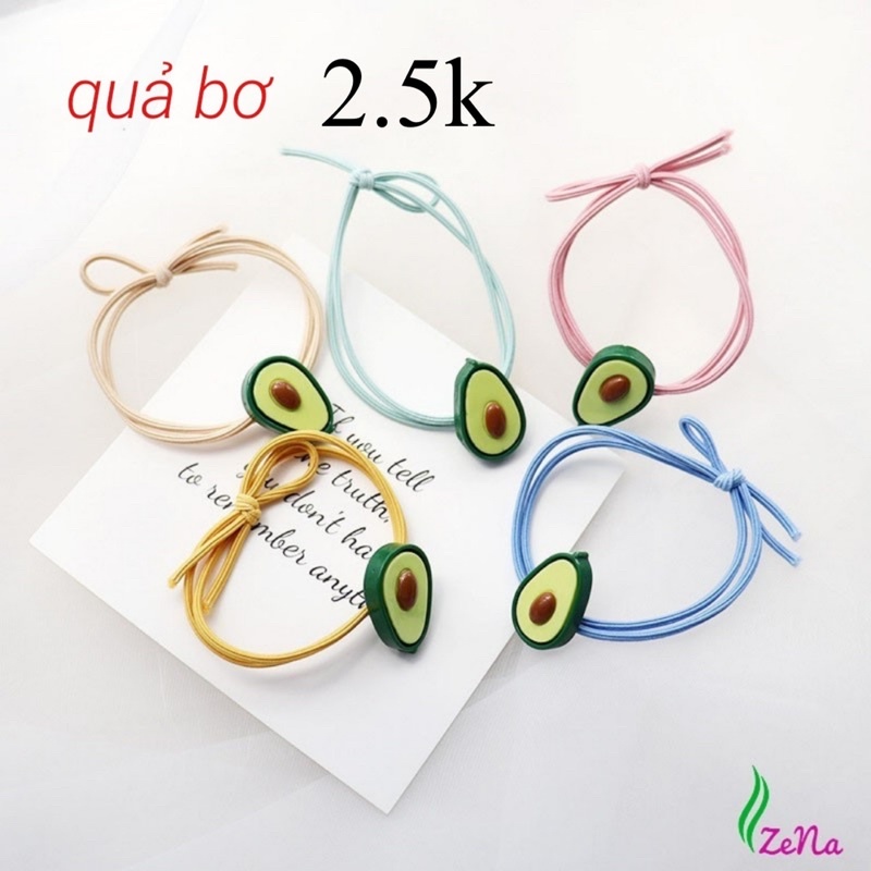 Cột tóc nữ nhiều hình siêu yêu