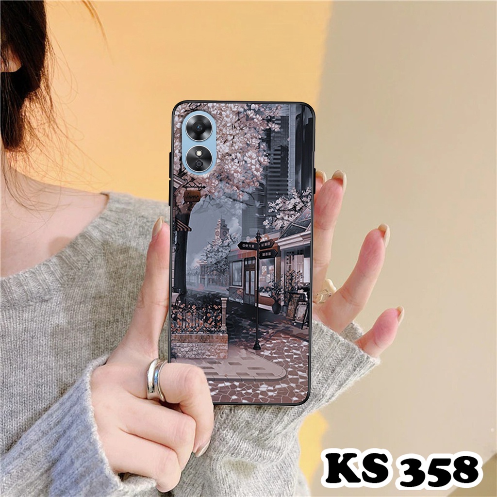 Ốp lưng Oppo A17 - A17k in hình Phong cảnh ban đêm - Chất liệu TPU cao cấp