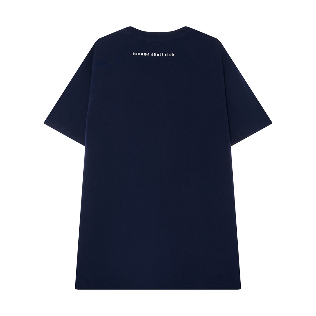 [Mã BMLT35] Áo thun Local Brand Banawa nam nữ unisex banawa 100% cotton tay lỡ form rộng - Cross Tee - Màu Xanh Navy